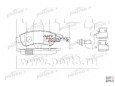  Колодки тормозные передние к-кт Citroen Jumper 2006-нв 4755 PBP1923