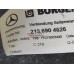 Обшивка багажника Mercedes Benz W219 CLS 2004-2010 100158 A21969046269C53