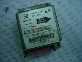 Блок управления AIR BAG Opel Corsa B 1993-2000 6821 09114585