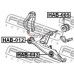Сайлентблок переднего рычага передний Honda Civic (EJ, EK Sed+3HB) 1995-2001 47253 HAB-012