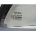 Стекло двери задней правой (форточка) Toyota Avensis II 2003-2008 241320 6812305050