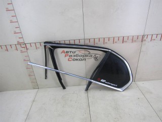 Стекло двери задней левой (форточка) Skoda Superb 2008-2015 242422 3T5845209AN