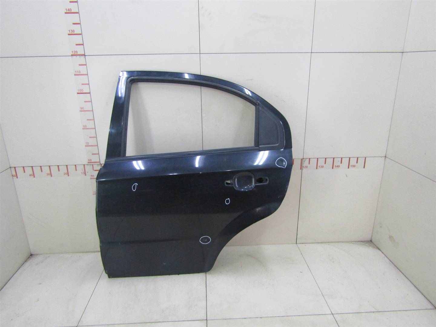 Дверь задняя левая Chevrolet Aveo (T250) 2005-2011 96897339